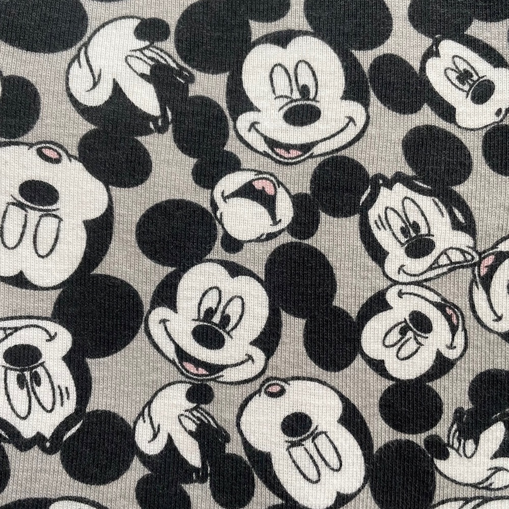 Gap Kids Mickey Mouse Cotton PJ Set Size 14 Boy in Black White Grey - Picture 3 of 5